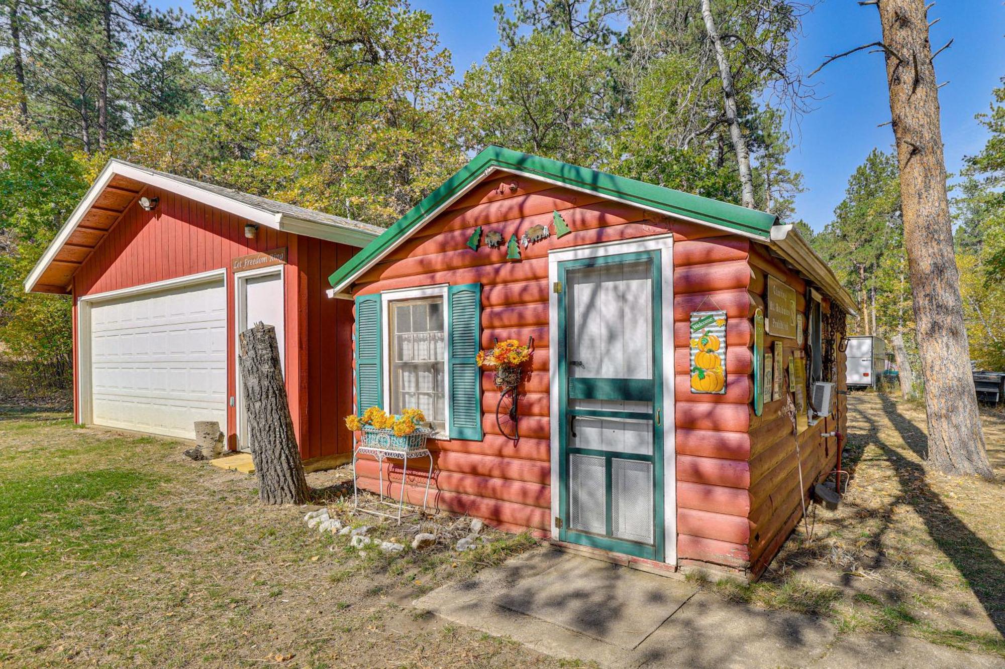 Historic Keystone Cabin Near Mount Rushmore! Экстерьер фото