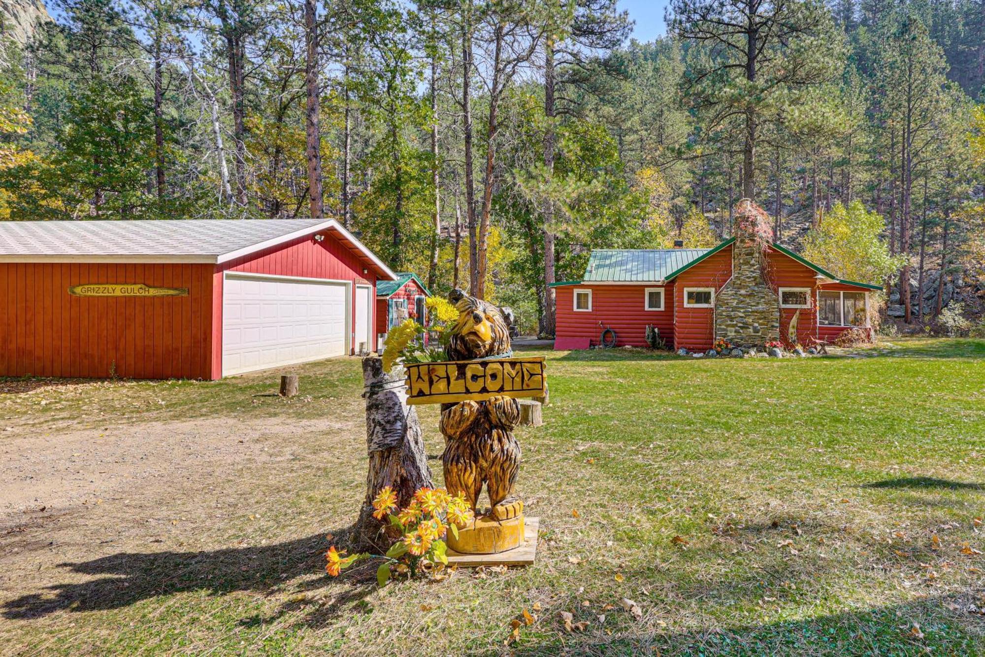 Historic Keystone Cabin Near Mount Rushmore! Экстерьер фото