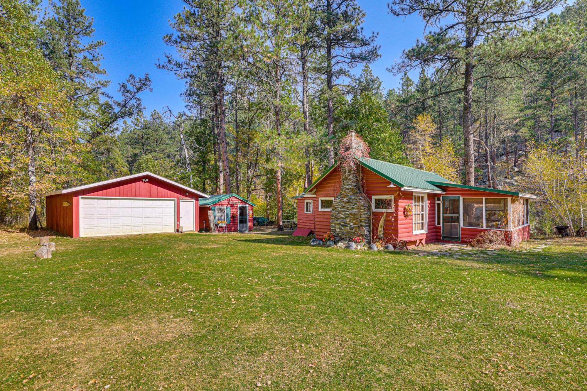 Historic Keystone Cabin Near Mount Rushmore! Экстерьер фото